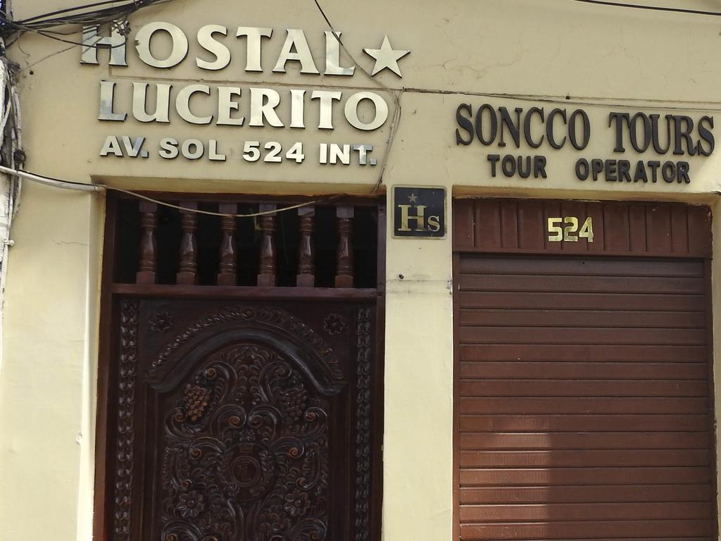 Hostal Lucerito Cusco Exterior foto